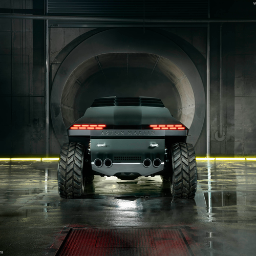 2026 Aston Martin Dreadnought Concept Rear View